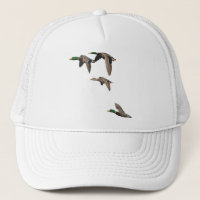 Duck Hunting Mallards in Flight