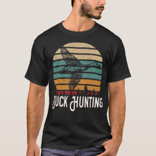 Duck Hunting Retro Bird black labrador labrador T-Shirt