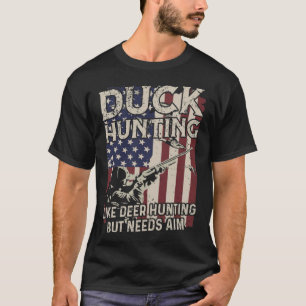 Duck Hunting Season Quote for a Waterfowl dog prin T-Shirt