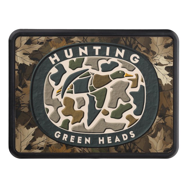Duck   Hunting  Trailer Hitch Cover (Front)