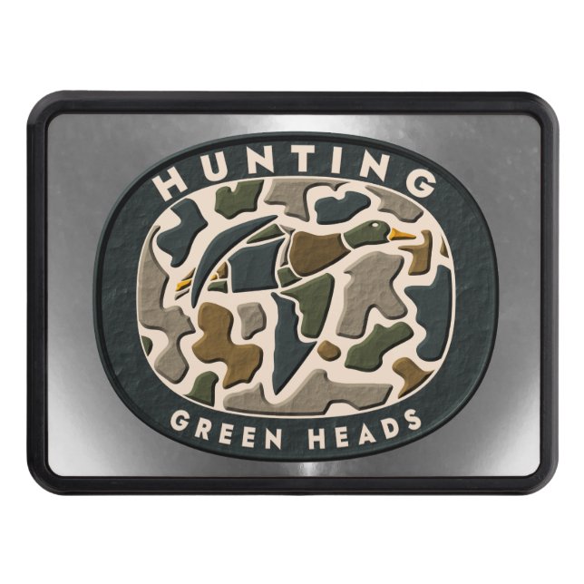 Duck   Hunting  Trailer Hitch Cover (Front)