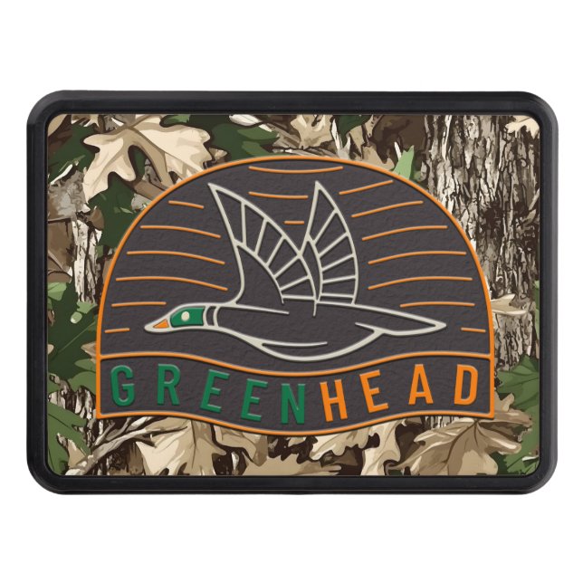 Duck   Hunting  Trailer Hitch Cover (Front)