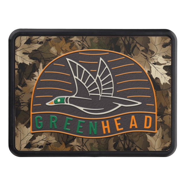Duck   Hunting  Trailer Hitch Cover (Front)
