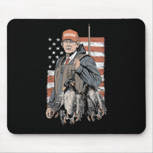 Duck Hunting Trump Camo Hello Hunting Season Us Fl Mouse Pad