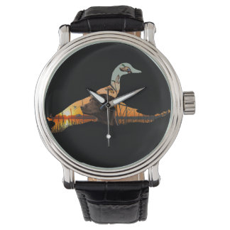 Duck Hunting Watch, Chocolate Labrador Watch
