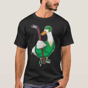 Duck Ice hockey Ice hockey stick T-Shirt