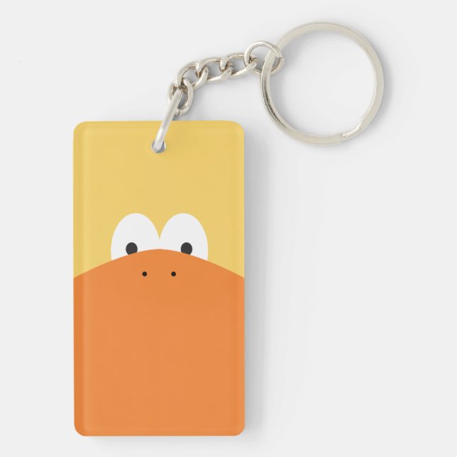 Duck! Keychain (Back)