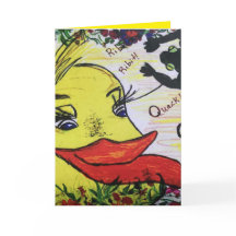 Duck kid Birthday card