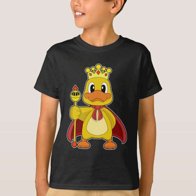Duck King Crown T-Shirt (Front)
