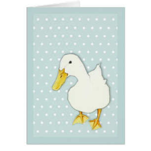 Duck Kiss dots Card