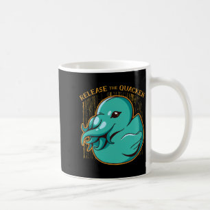 Duck Kraken Release The Quacken Funny Rubber Boxer Coffee Mug