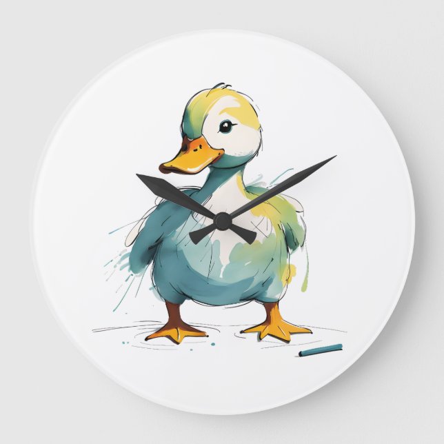 duck large clock (Front)