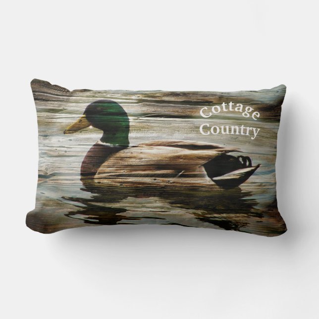 Duck Lumbar Pillow (Front)