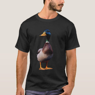 Duck Mallard Duckling Wild Duck Dabbling Duck Cute T-Shirt