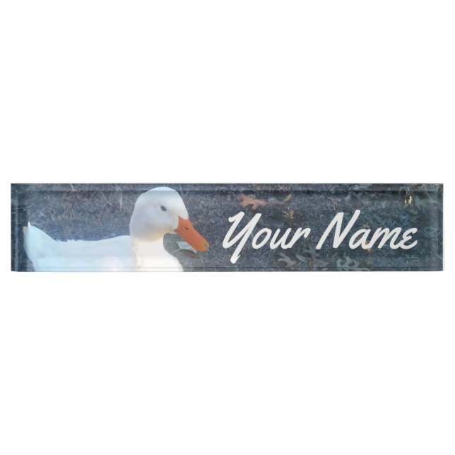 Duck Name Plate (Front)