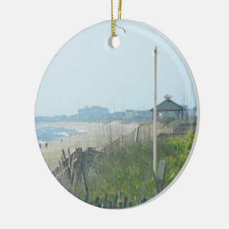 Duck North Carolina Coastline Ceramic Ornament