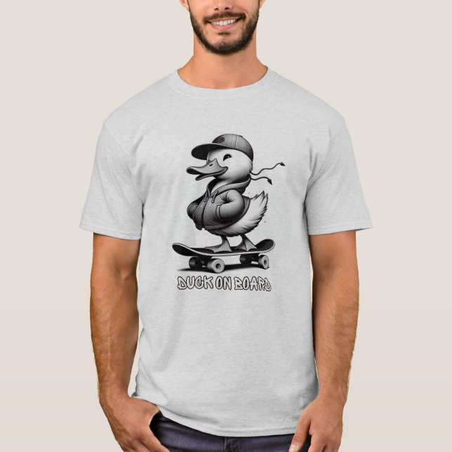 Duck on Board T-Shirt (Front)