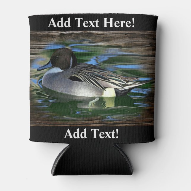 Duck On The Lake Can Cooler (Front)