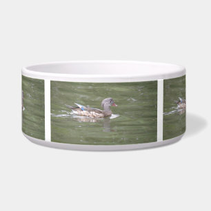 Duck on the Lake Dog Bowl