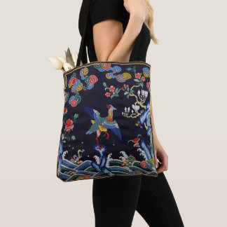 Duck on the Pond from Qing Dynasty Tote Bag