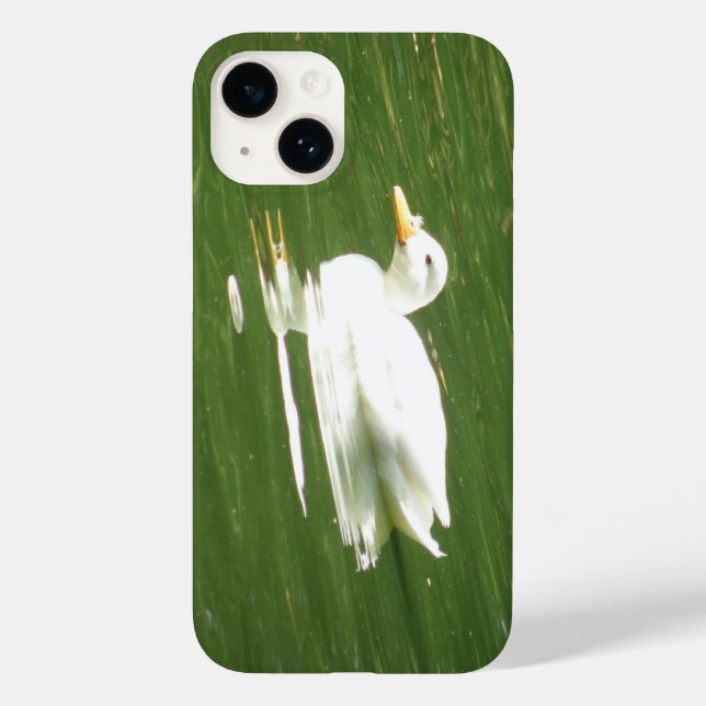 Duck on the Water Case-Mate iPhone Case (Back)