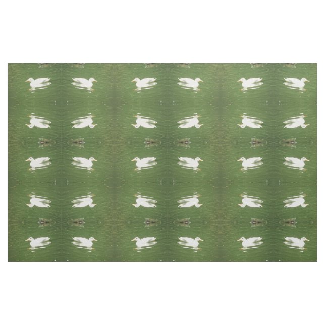 Duck on the Water Patterned Craft Fabric (Fat Quarter)
