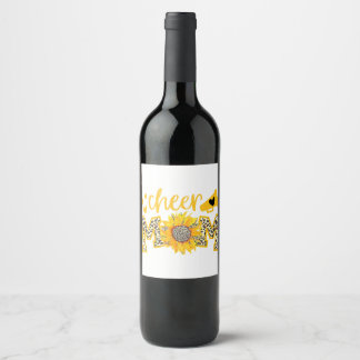 DUCK, OREGON - Funny License Plate of Pacific Wond Wine Label