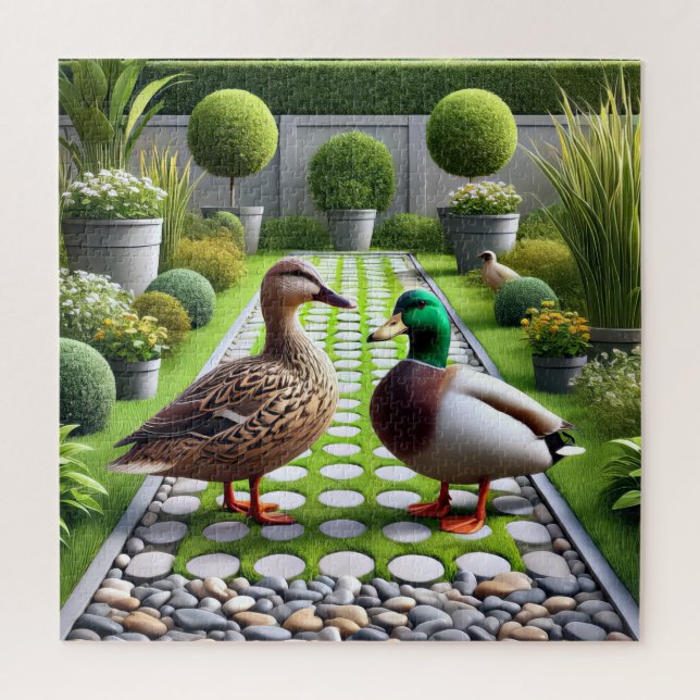 Duck Paradise  Jigsaw Puzzle (Vertical)