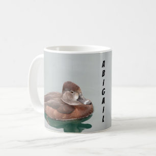 Duck Photo Cute Lake Bird Brown Lakeside Coffee Mug