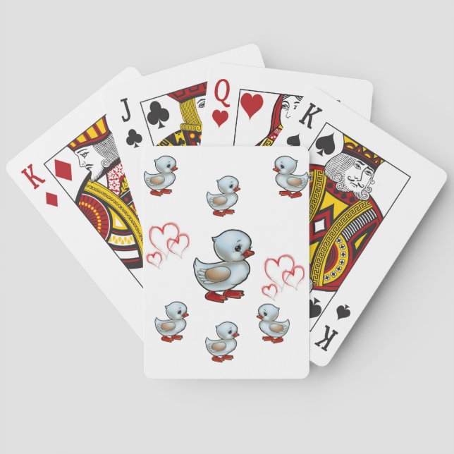 Duck Playing Card Deck (Back)