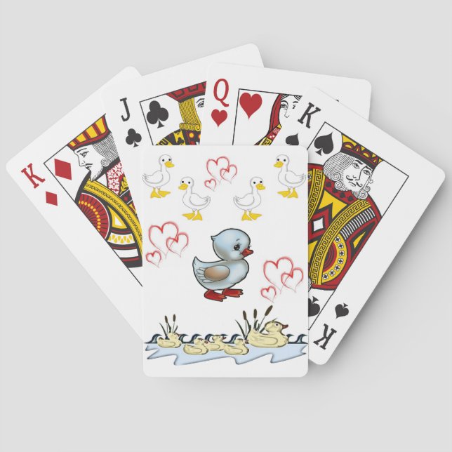 Duck Playing Card Deck (Back)