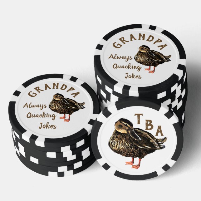 Duck Poker Chips (Stack)