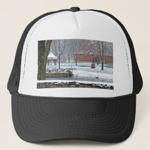 Duck Pond at Ste. Marie Du Lac Trucker Hat