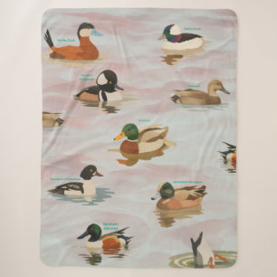 Duck Pond Sherpa Blanket