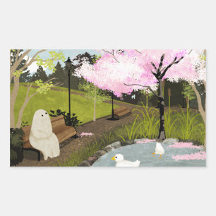 Duck Pond - Spring Sticker