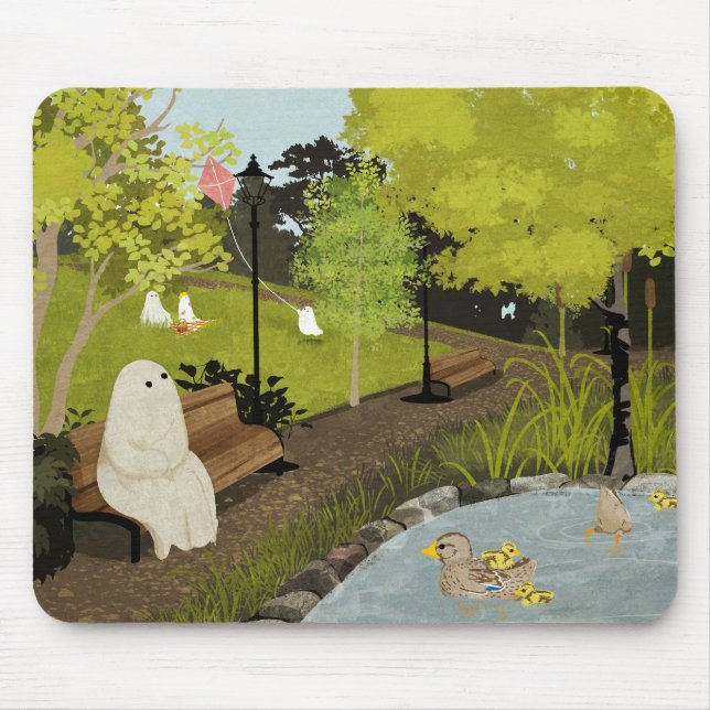 Duck Pond - Summer Mouse Pad (Front)
