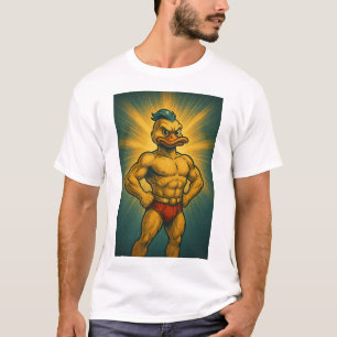 Duck pop art t-shirt