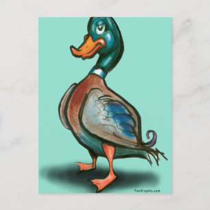 Duck Postcard