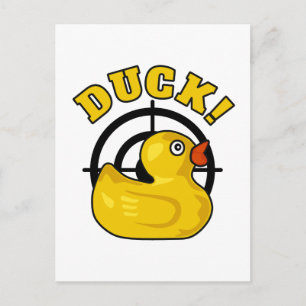 Duck! Postcard