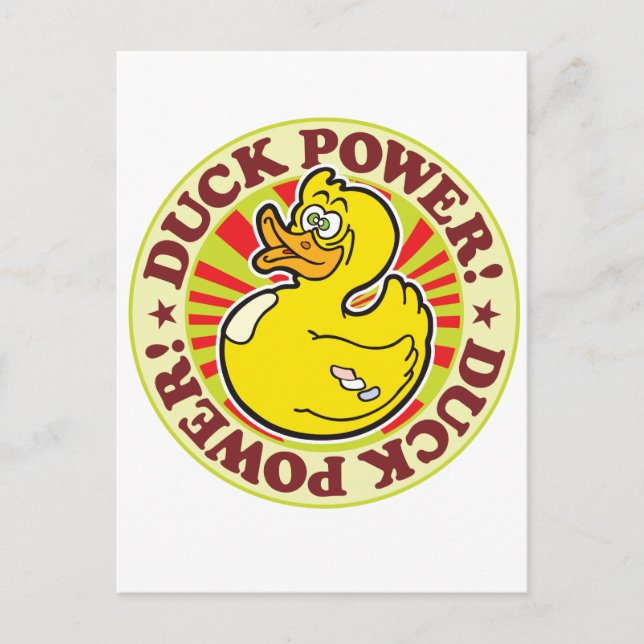 Duck Power! Postcard (Front)