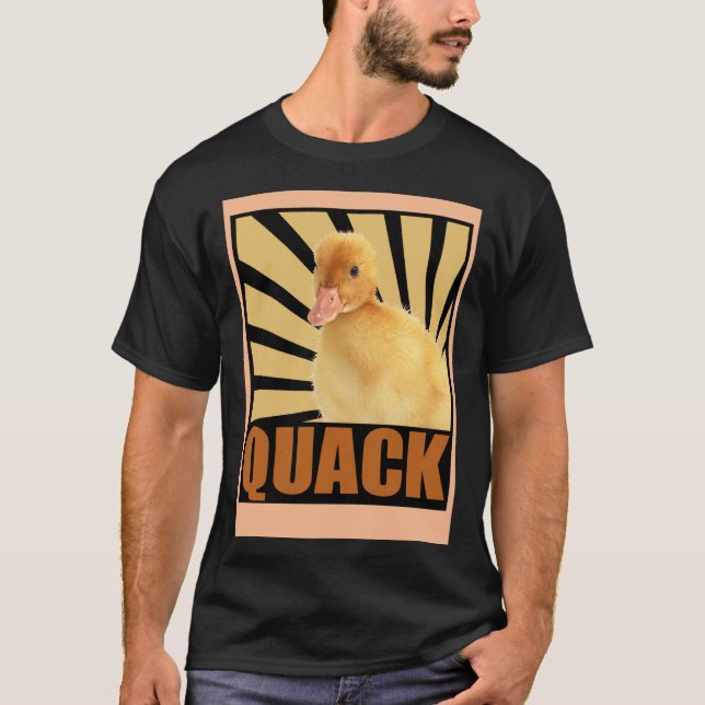 Duck Quack Poultry Breeder Runner Duck T-Shirt (Front)