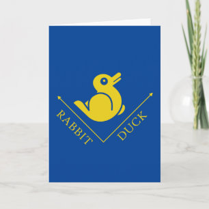 Duck Rabbit Illusion Card