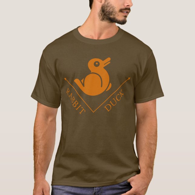 Duck Rabbit Illusion T-Shirt (Front)