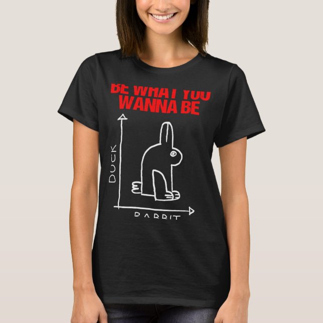 Duck Rabbit Maths Graph Math Teacher  Outift Easte T-Shirt (Front)