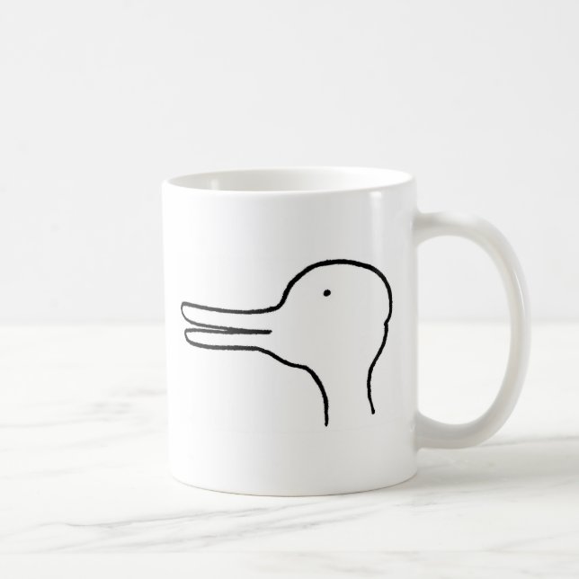 duck rabbit - wittgenstein coffee mug (Right)
