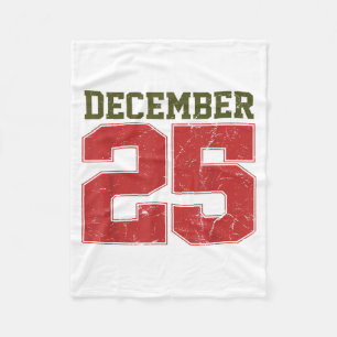 Duck Retro Halls Christmas Mallard Xmas Duck Happy Fleece Blanket