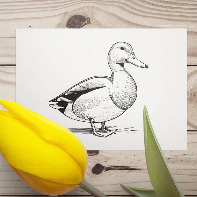 Duck Rubber Stamp (Duck Rubber Stamp)