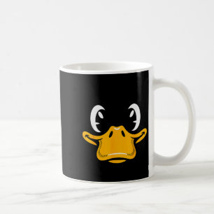 Duck Shirt Adult Kids Men Women Yellow Duck Face C Coffee Mug