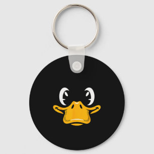 Duck Shirt Adult Kids Men Women Yellow Duck Face C Keychain