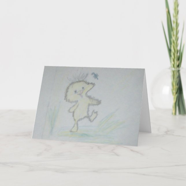 duck sketch card (Front)